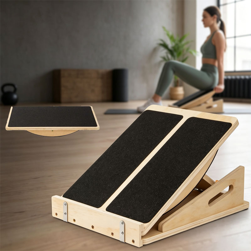2‑in‑1 Wooden Balance Board &  - Home Gym Routine 评论和价格